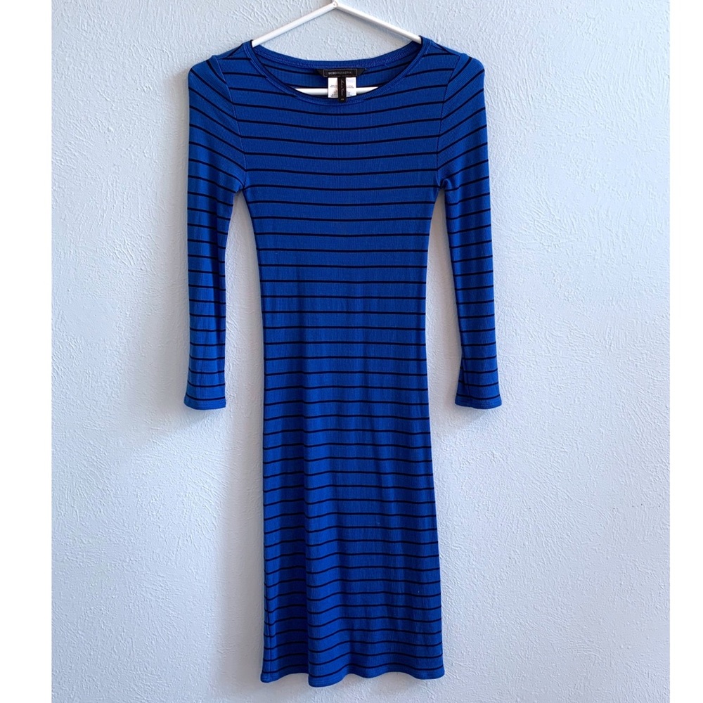 BCBG Maxazria Cobalt Bodycon Dress